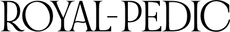 Royal-Pedic logo in black text with a white background.
