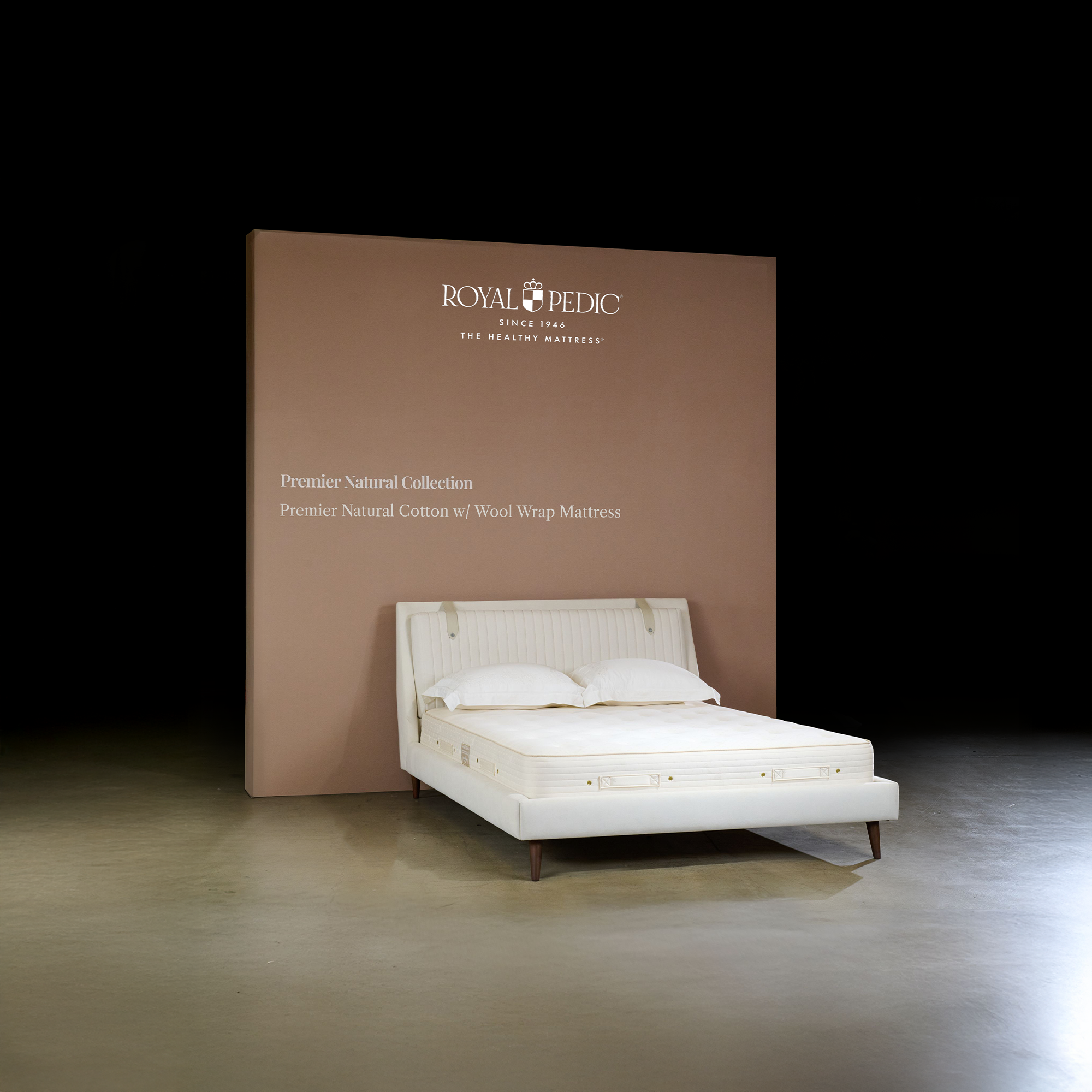 ROYAL PEDIC - Premier Natural Cotton w/ Wool Wrap Mattress