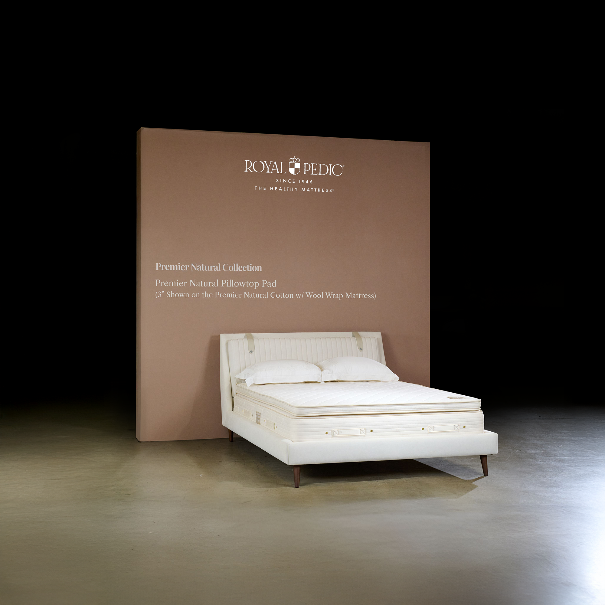 ROYAL PEDIC - Premier Natural Pillowtop Pads