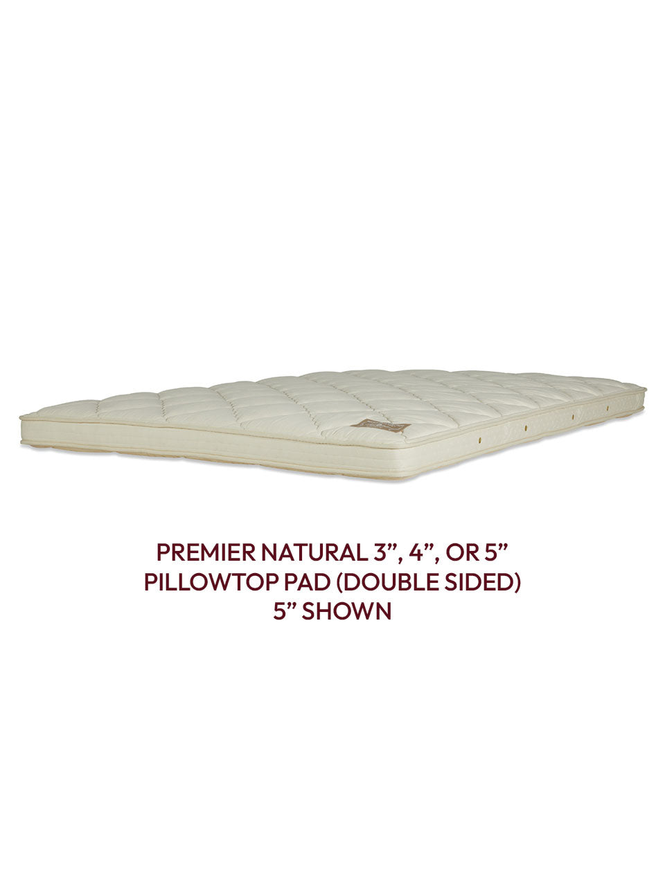 ROYAL PEDIC - Premier Natural Pillowtop Pads