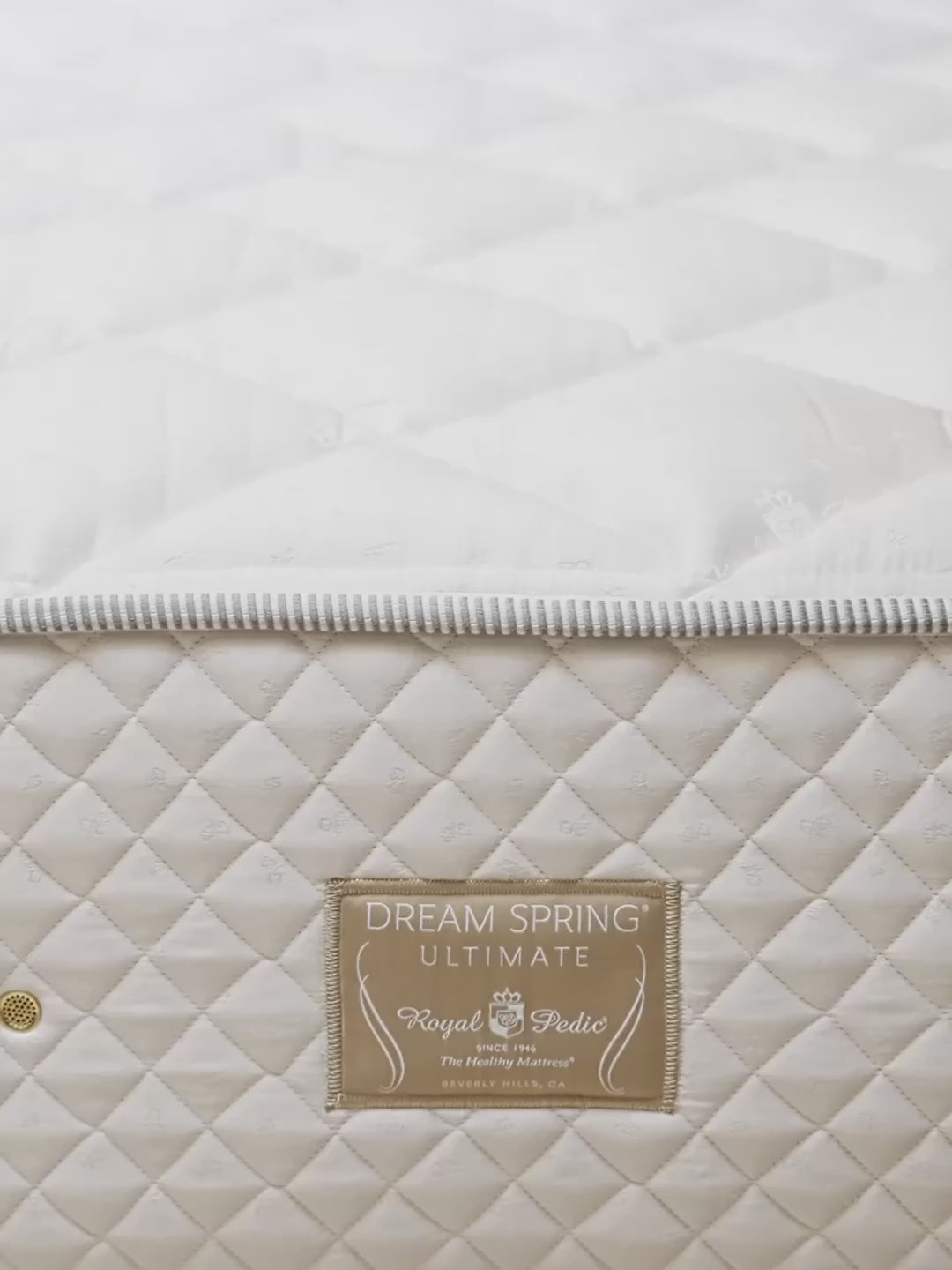 Load video: ROYAL PEDIC - Dream Spring® Ultimate Mattress